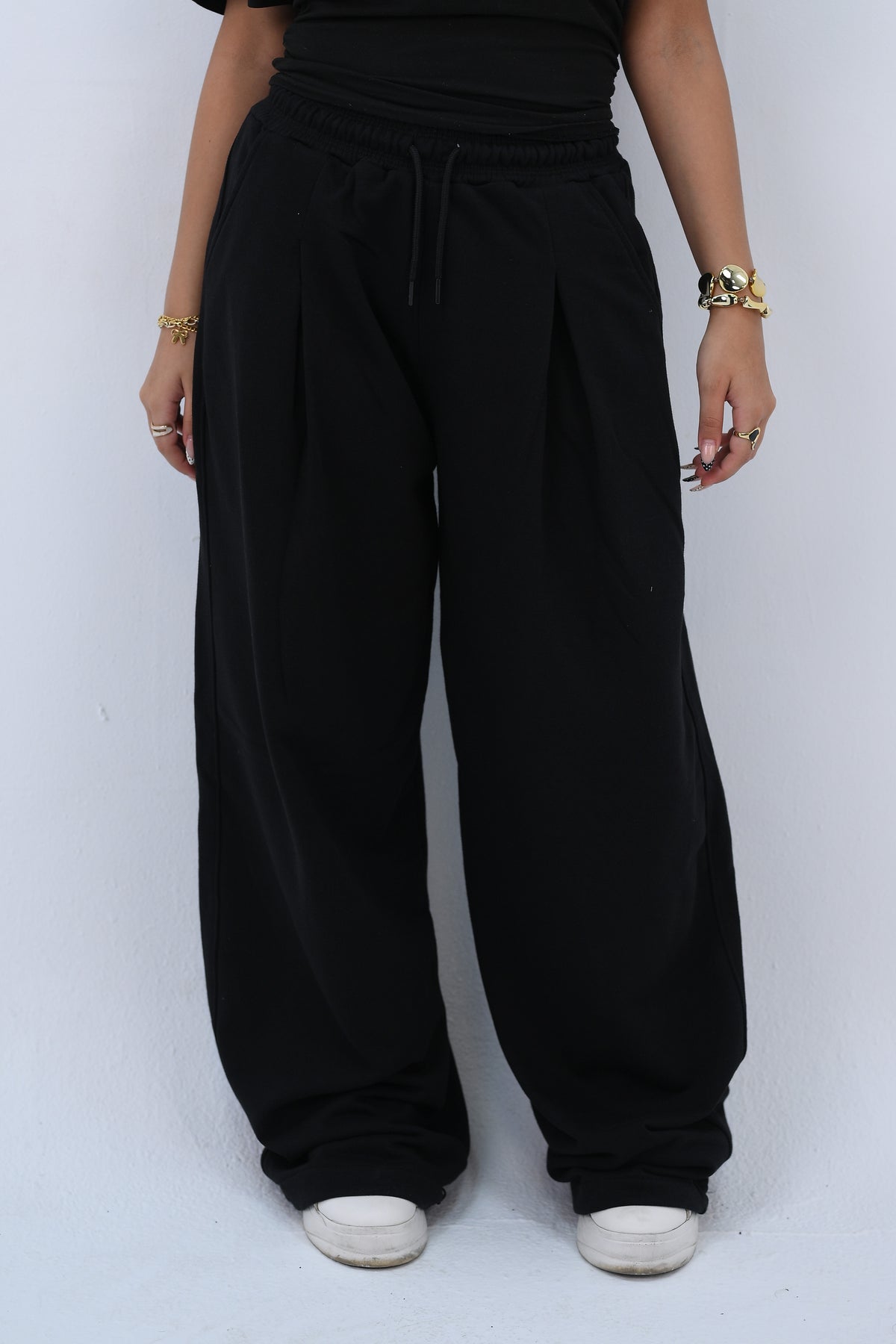 Baggy Fit Pants Black