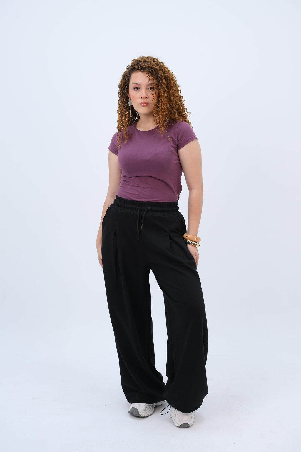 Baggy Fit Pants Black