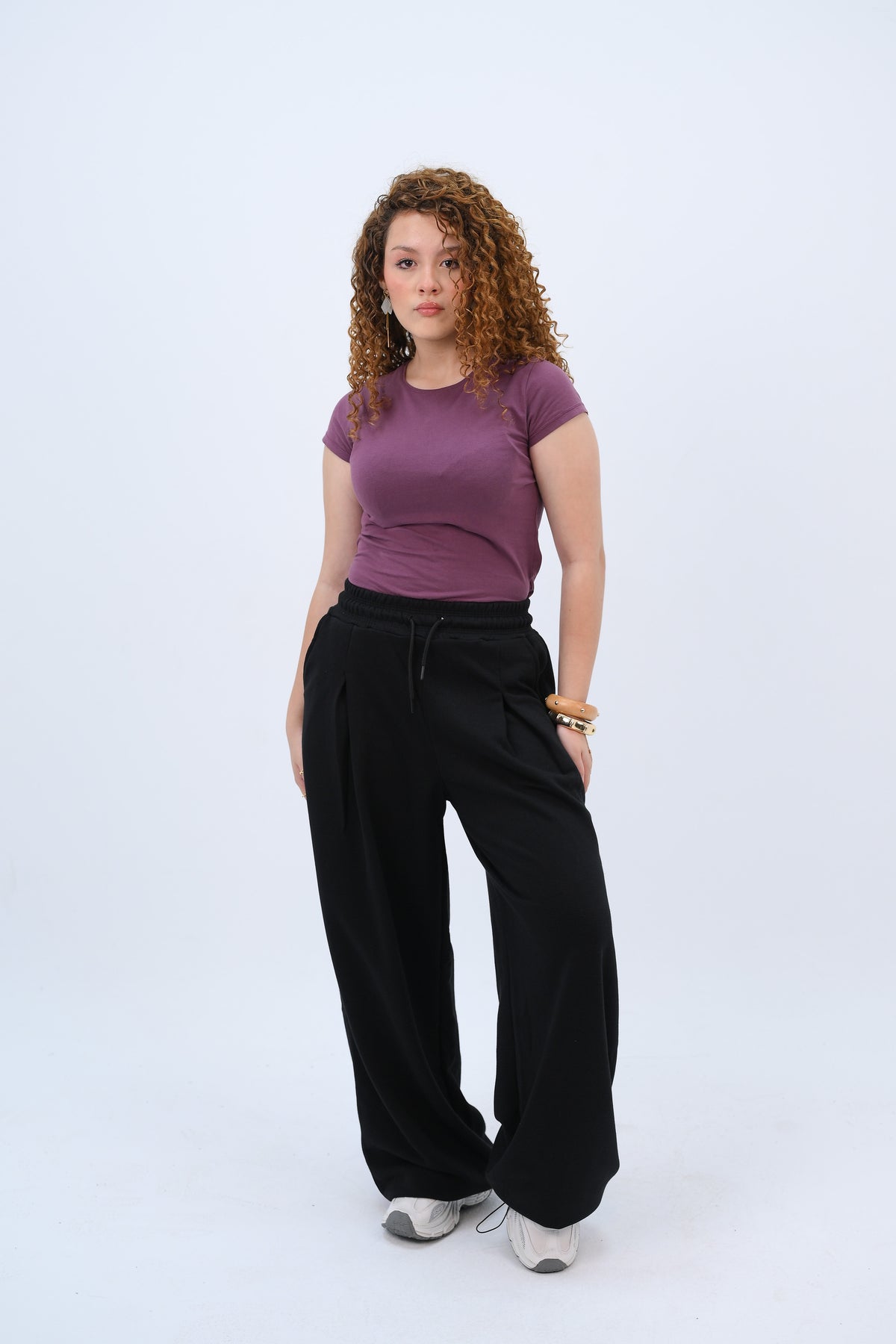 Baggy Fit Pants Black