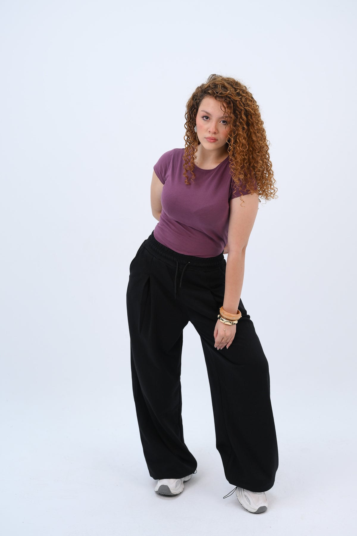 Baggy Fit Pants Black