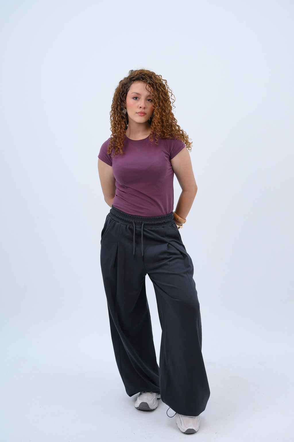 Baggy Fit Pants Dark Gray