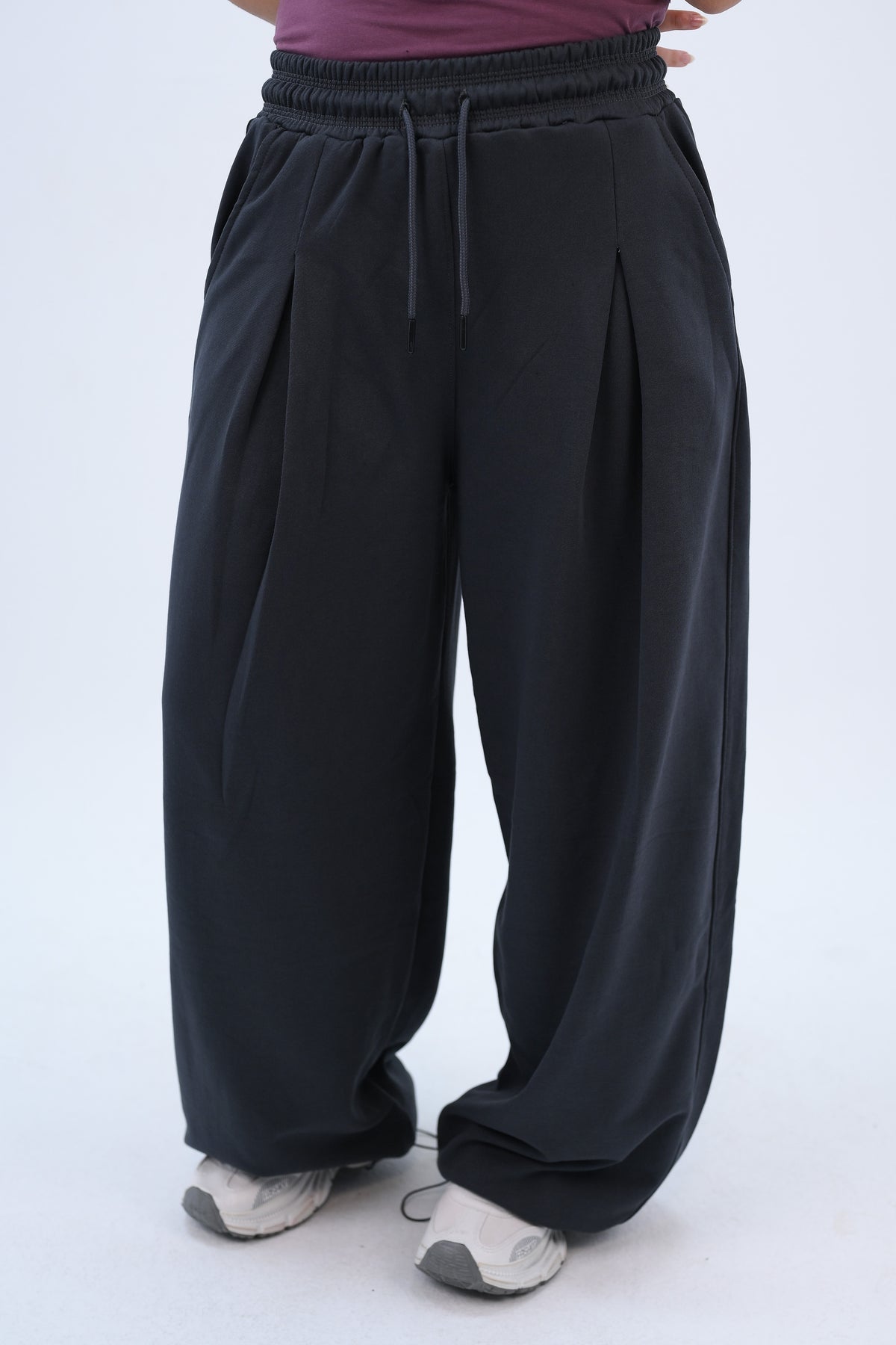 Baggy Fit Pants Dark Gray