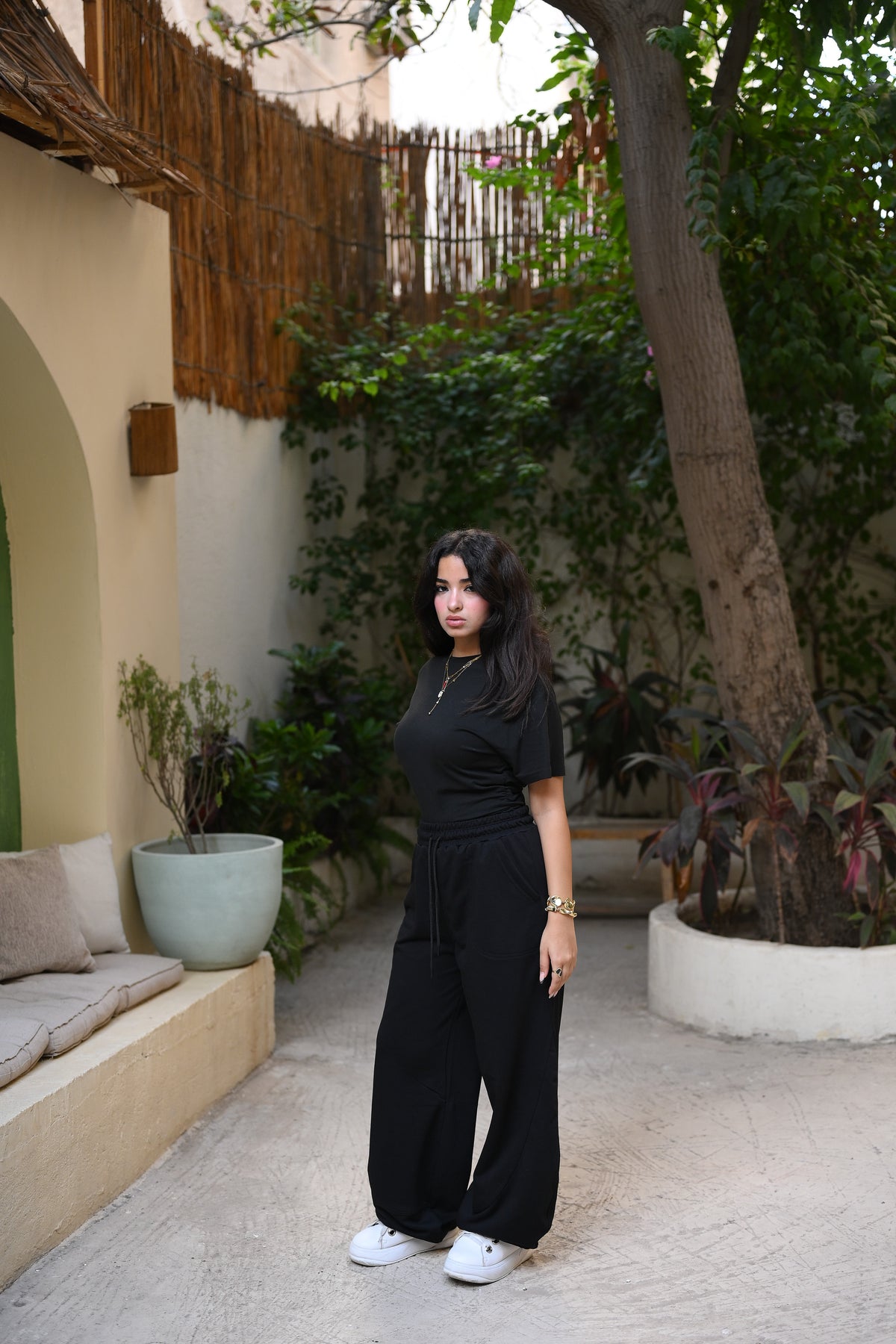 Balloon Pants Black