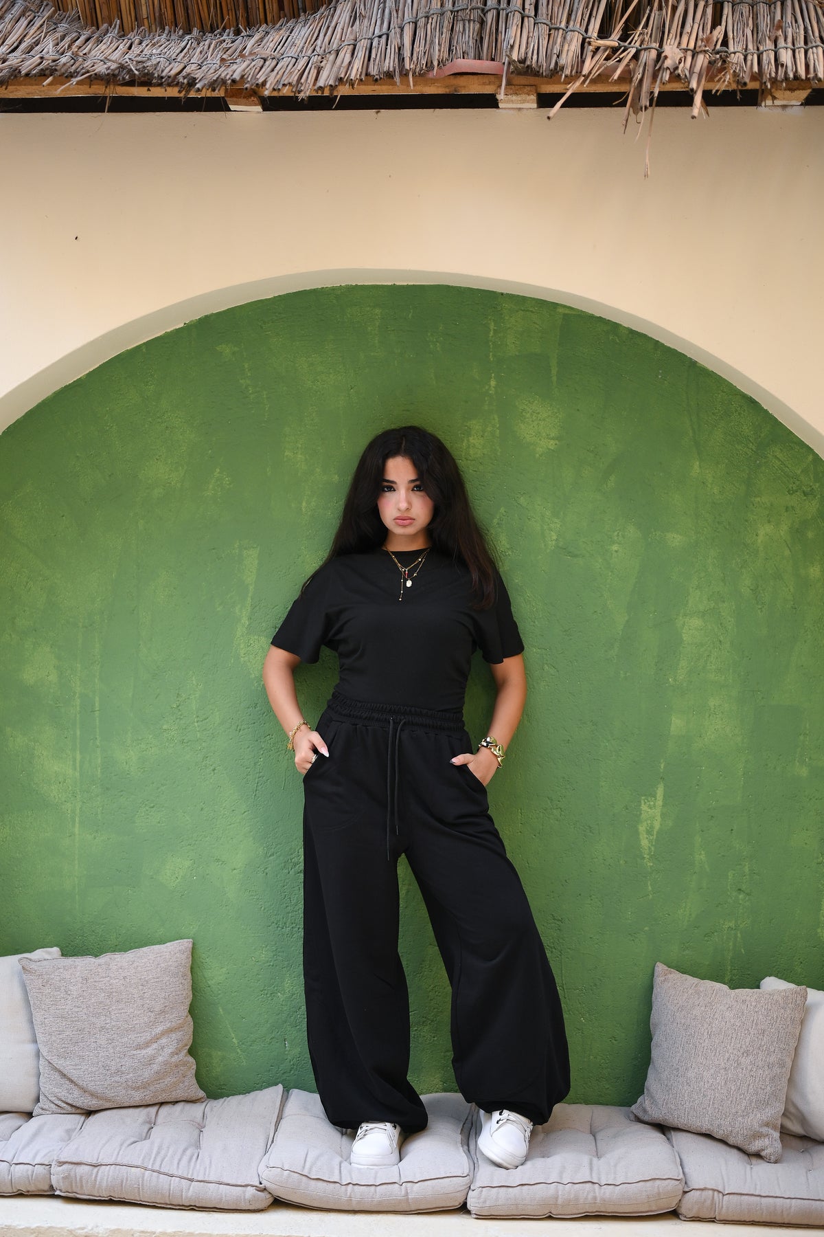 Balloon Pants Black